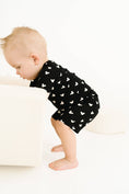 Load image into Gallery viewer, Little One Shop - Black Magical Bamboo Shorts Set