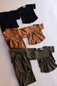 Load image into Gallery viewer, Axel & Rose - DAD Sweat Short Set - BLACK