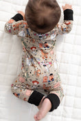Load image into Gallery viewer, Sweet Ellie Sue - Round Up Gang Zipper Romper