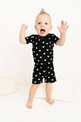 Load image into Gallery viewer, Little One Shop - Black Magical Bamboo Shorts Set