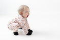 Load image into Gallery viewer, Baby Pink Bamboo Zip Romper