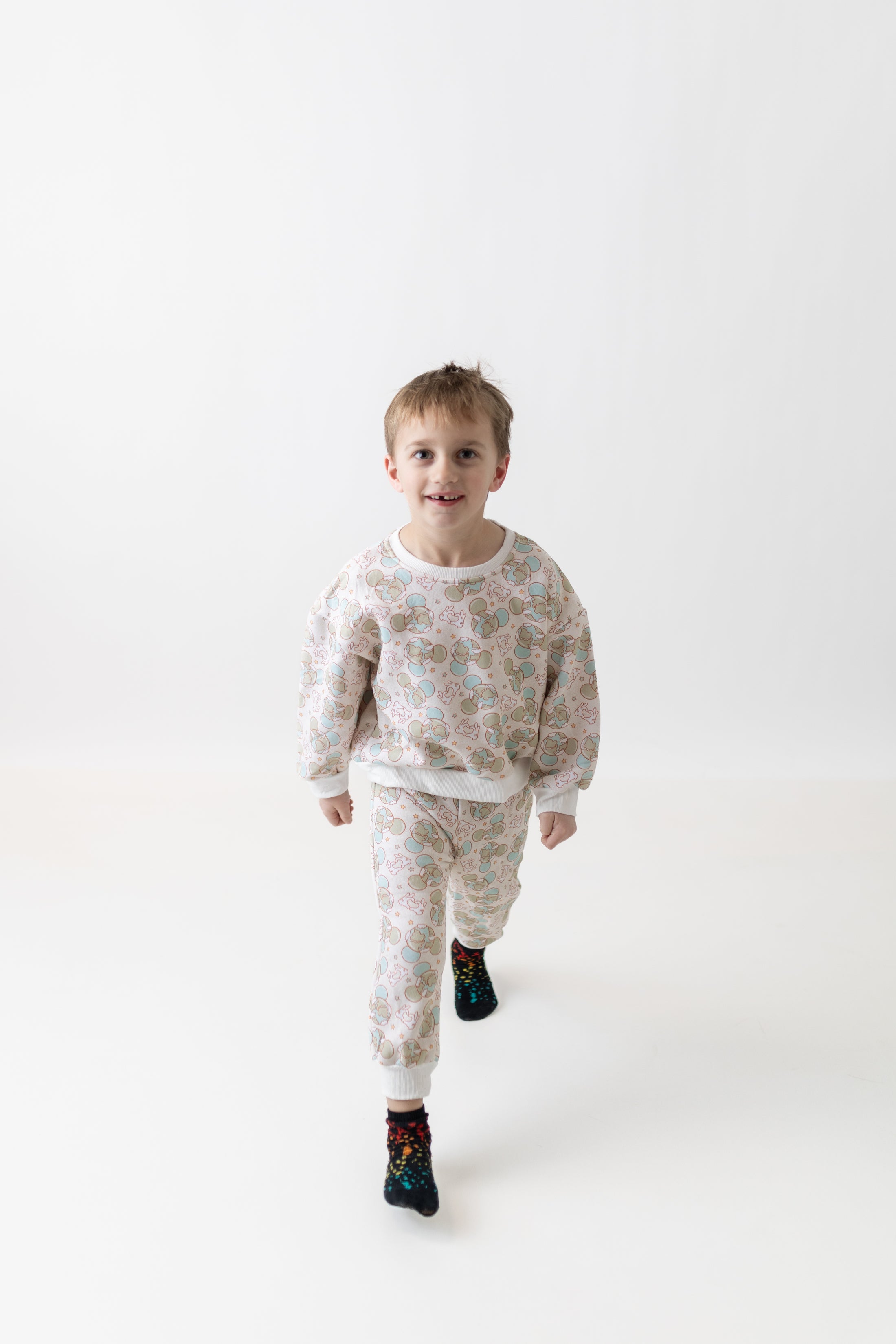 Blue Earth Sweater Set