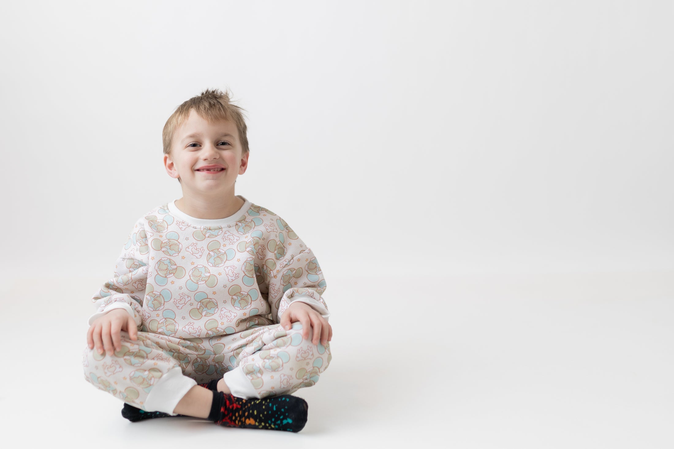 Blue Earth Sweater Set