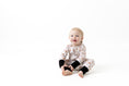Load image into Gallery viewer, Baby Blue Bamboo Zip Romper