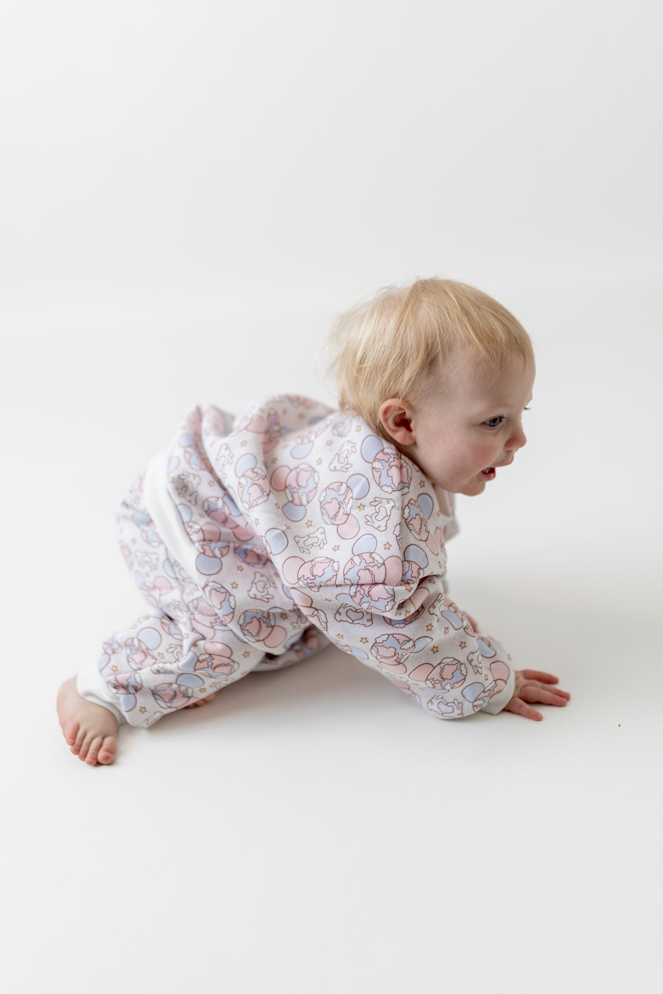 Pink Earth Sweater Set