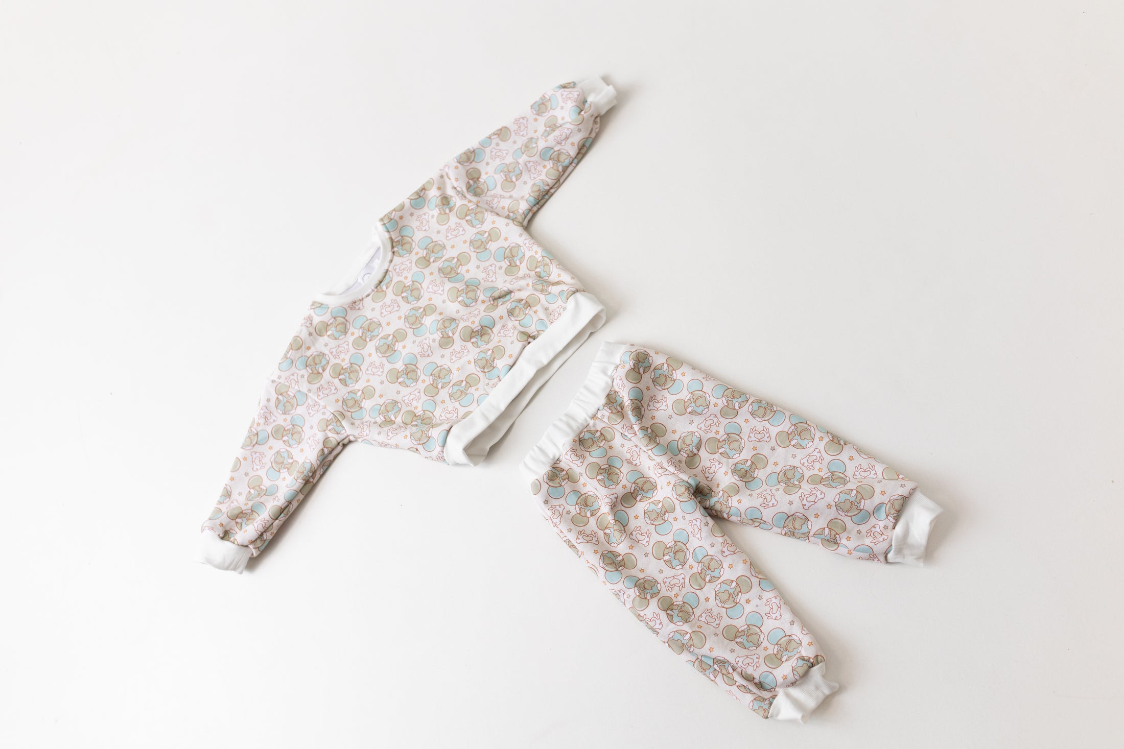 Blue Earth Sweater Set