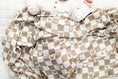 Load image into Gallery viewer, Sweet Ellie Sue - Checkered Mouse Muslin Blanket: Plus
