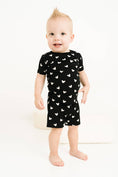 Load image into Gallery viewer, Little One Shop - Black Magical Bamboo Shorts Set