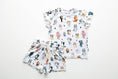 Load image into Gallery viewer, Sweet Ellie Sue - Blue Dog & Friends Shorts Set