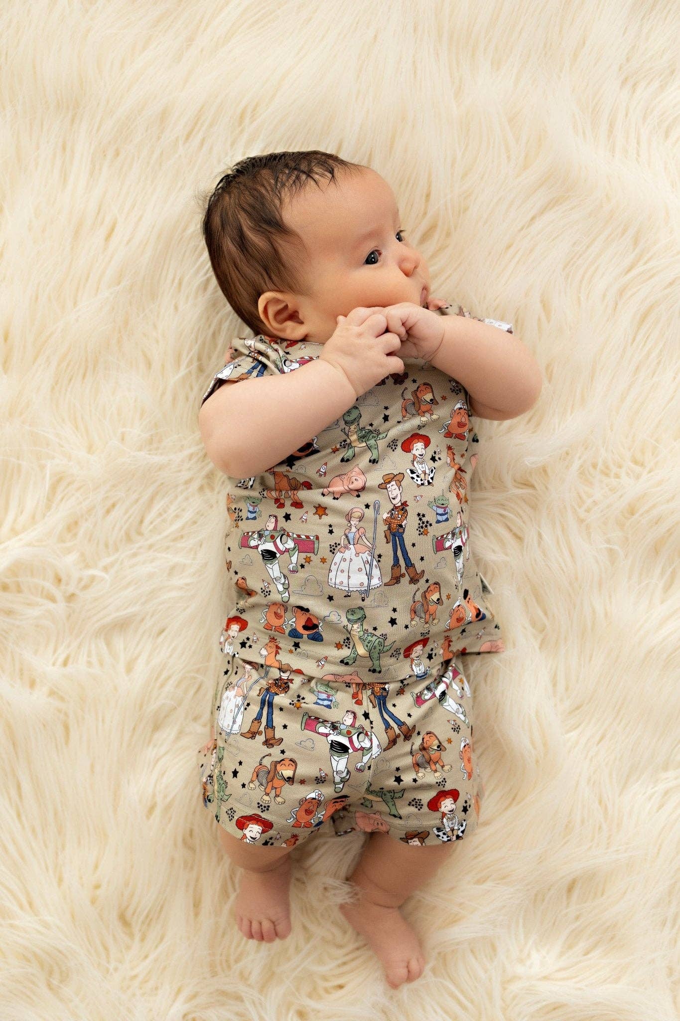 Sweet Ellie Sue - Round Up Gang Shorts Set