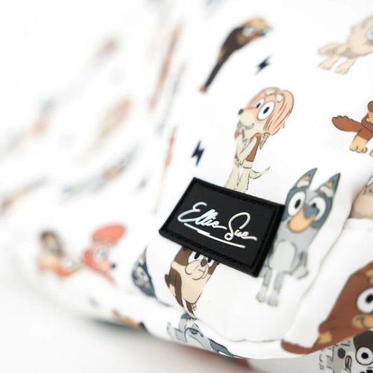 Sweet Ellie Sue - Blue Dog & Friends Belt Bag