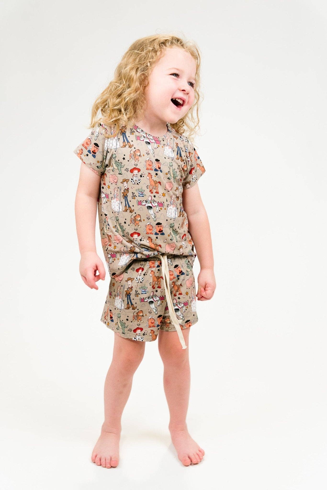 Sweet Ellie Sue - Round Up Gang Shorts Set