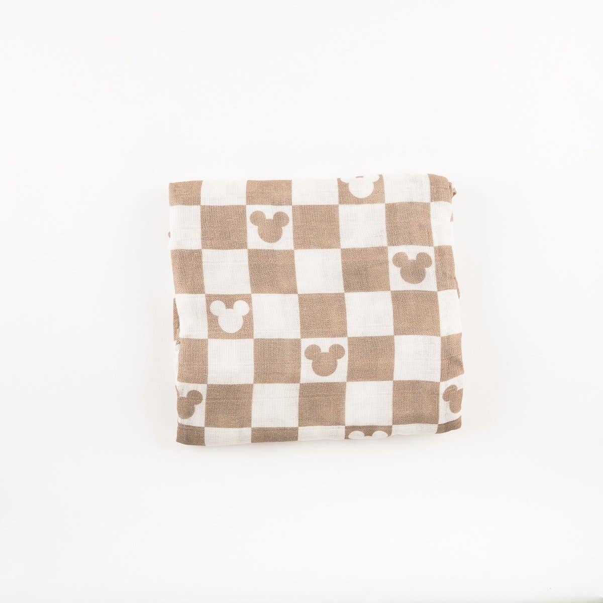 Sweet Ellie Sue - Checkered Mouse Muslin Blanket: Plus