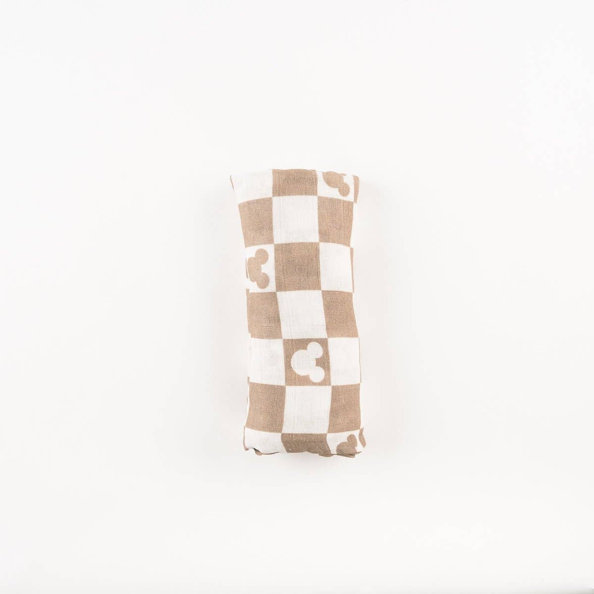 Sweet Ellie Sue - Checkered Mouse Muslin Blanket: Plus